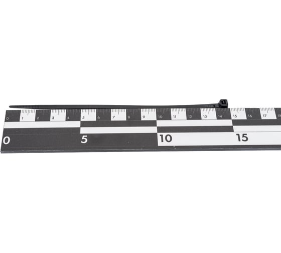 Кабельный хомут REV 150x3,6 мм, 100 шт. черный 08297 2