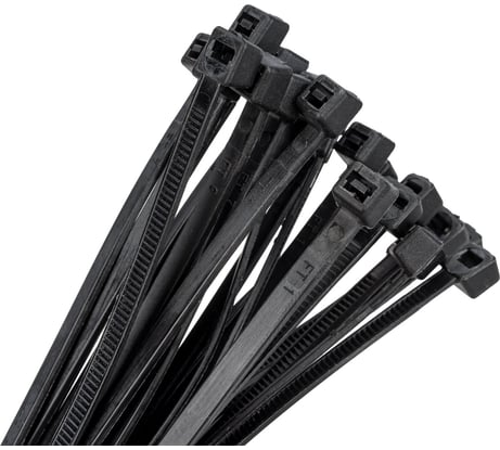 Кабельный хомут REV 300x4,8 мм, 25 шт. черный 08278 1