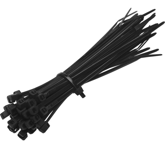Кабельный хомут REV 300x4,8 мм, 100 шт. черный 08299 6