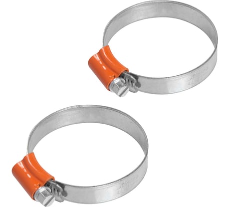 Червячные усиленные хомуты Airline 44-56/11,7 мм, W1 оцинк., компл. 2 шт. AHC-SK-16