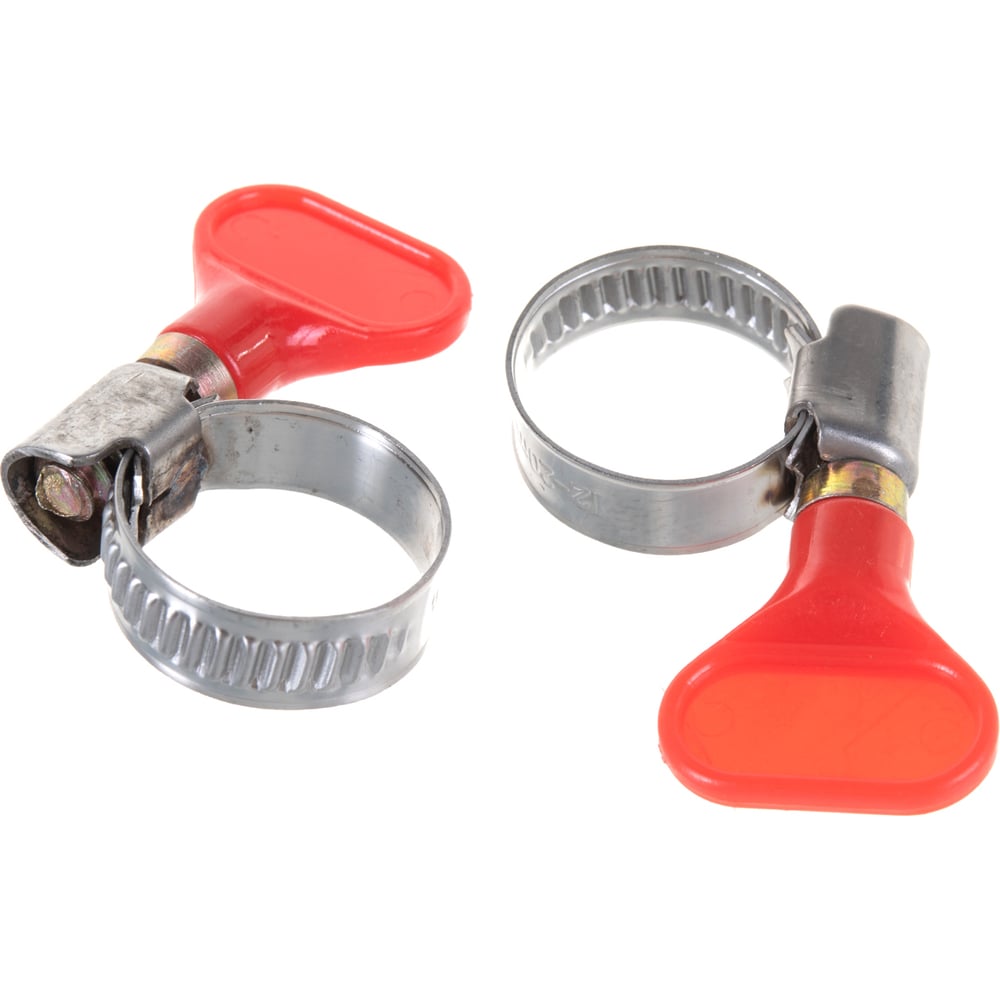 Набор хомутов Профитт нерж. червячный 11-20-х пластиковый ключ , 2 шт ...