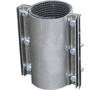 Ремонтный хомут АТКА нерж., 2-составной, L=250 мм, Ду80 (88-94), 6 болтов 1001010303