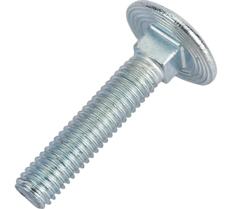 Мебельный болт Метизный двор 6x30 с квадратным подголовком DIN 603, 100 шт. 4607159066169