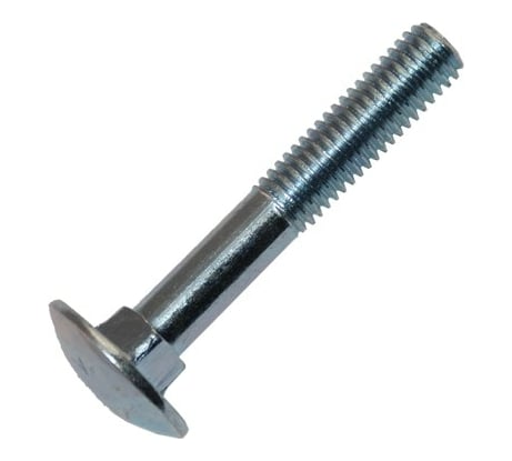 Мебельный болт Метизный двор 6x70 с квадратным подголовком DIN 603, 100 шт. 4607159066244