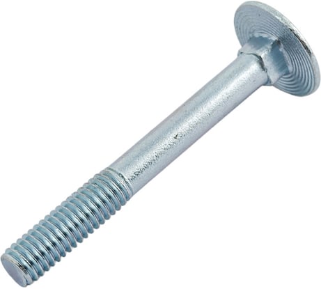 Мебельный болт с квадратным подголовком Метизный двор 6x50 DIN 603, 100 шт. 4607159066206