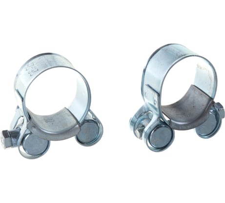 Шарнирный хомут Госкреп оцинк. 26-28 мм 2 шт. 11-0016350
