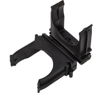 Крепеж-клипса для трубы REXANT d=32 мм, черная 10 шт 28-0132-5