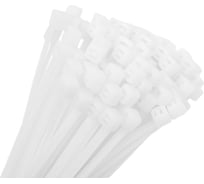 Нейлоновый хомут ЭЛЕКТРОБС 3.6x400 мм, стандартный, цвет белый 20009