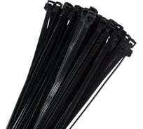 Нейлоновый хомут ЭЛЕКТРОБС 3.6x500 мм, стандартный, цвет черный 21010