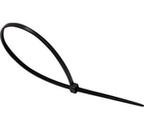 Кабельная стяжка ЦКИ черная, 150x4 мм, полиамид, 25 шт. 77306