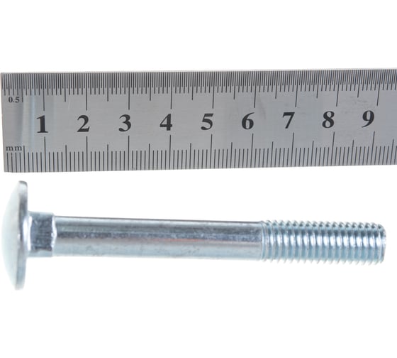 Мебельный болт крепежная техника DIN 603, 10x80, 40 шт. 493562 БК