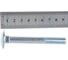 Мебельный болт крепежная техника DIN 603, 10x80, 40 шт. 493562 БК 3