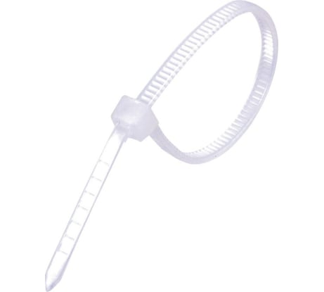 Нейлоновая стяжка хомут ExeGate CV66-450x4.8W нейлон 6.6, 450x4.8 мм, неоткрывающаяся, halogen free, -40C - +85C, белая, 100 шт. 293127