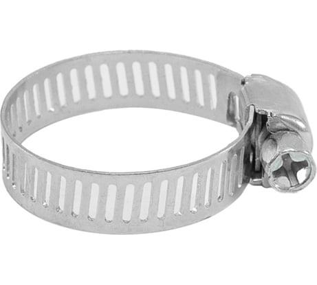 Червячные хомуты EKOTOOLS просечные, оцинкованные, 25 шт. в упаковке, 16 мм-27 мм 3202216