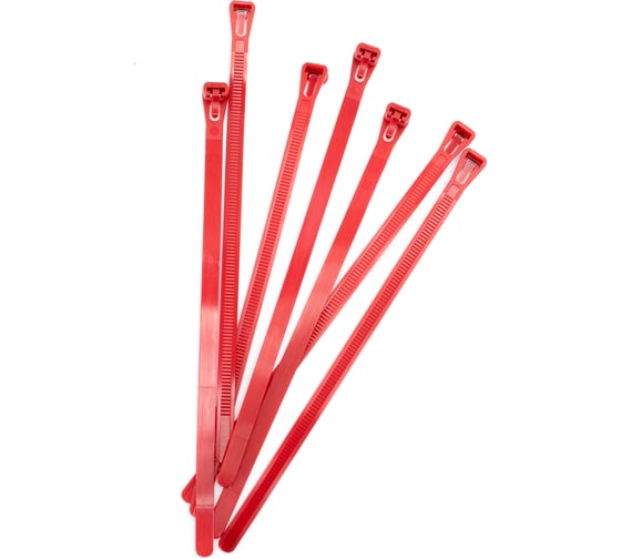 Многоразовые хомуты Политех 50 шт. в упаковке, 7.5x200 мм, нейлон 3202120 1