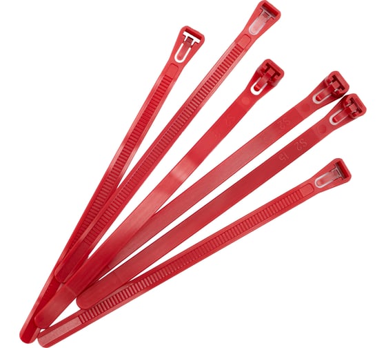 Многоразовые хомуты Политех 50 шт. в упаковке, 7.5x150 мм, нейлон 3202115