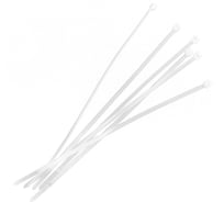 Нейлоновые хомуты Политех белые, 200x3.6 мм, упаковка 50 шт. 3201120