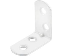 Мебельный уголок ООО МЕТАЛЛИК ум 30x30x16 мм, белый 59W