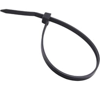 Нейлоновая неоткрывающаяся стяжка Hyperline GT-150IBUVC безгалогенная (halogen free), 150x3.6 мм, -40С - 85С, черная, 100 шт. 24293