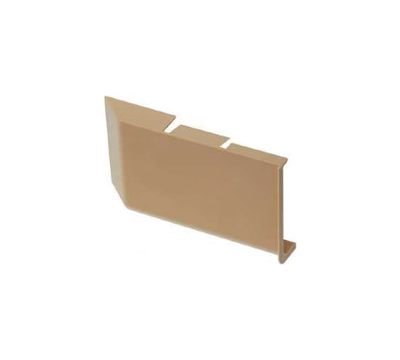 Заглушка для навеса Hafele левая, дуб, RAL 1002, артикул 290.27.970, 100 шт. 290.27.05X 1