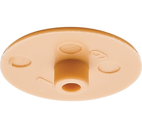 Заглушка Hafele Minifix, цвет сосна, артикул 262.24.055, 100 шт. 262.24.01X 1