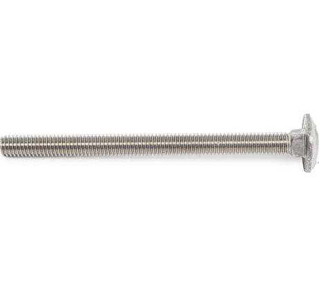 Болт с полукруглой головкой и квадратным подголовником DINFIX полная резьба, DIN 603 А2 M 6x80 мм, 10 шт. 00-0004064