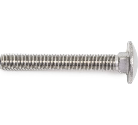 Болт с полукруглой головкой и квадратным подголовником DINFIX полная резьба, DIN 603 А2 M 8x60 мм, 2 шт. 00-0004074