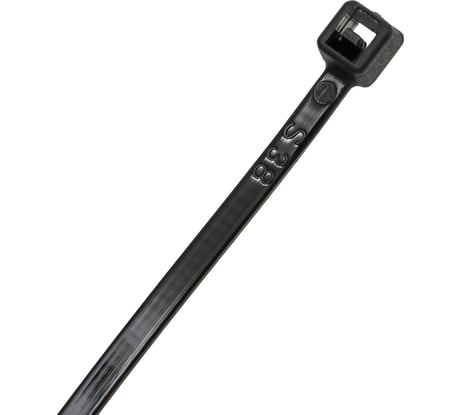 Нейлоновый хомут НЗЭТК 2.5х100 мм, черный 99636