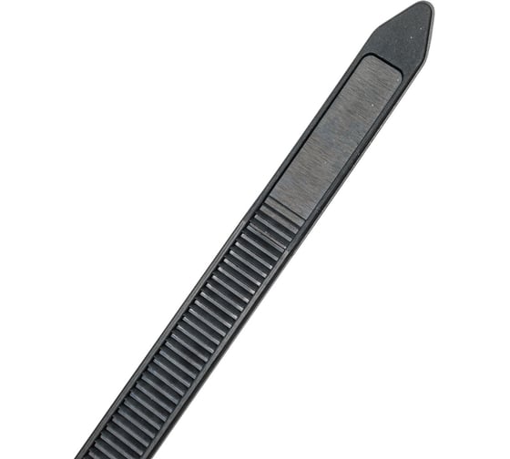 Нейлоновый хомут НЗЭТК 7.6х200 мм, черный 98010