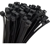 Нейлоновый хомут НЗЭТК 4.8х400 мм, черный 99671
