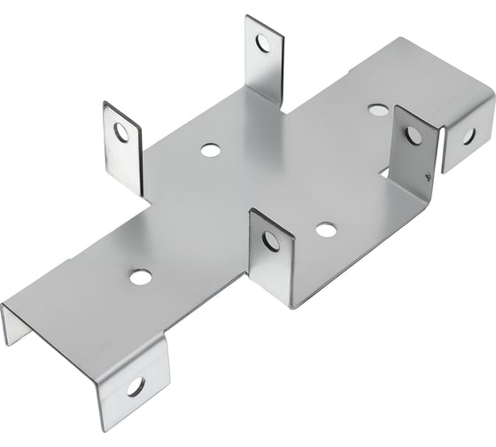 Х-кронштейн для забора BILTI 60x60/40x20 мм, 1 упаковка 12 шт. Б-ХК-6060/4020-Х767 Б-ХК-60*60/40*20-Х767