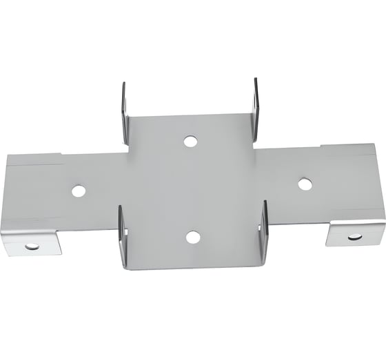Х-кронштейн для забора BILTI 60x60/40x20 мм, 1 упаковка 12 шт. Б-ХК-6060/4020-Х767 Б-ХК-60*60/40*20-Х767