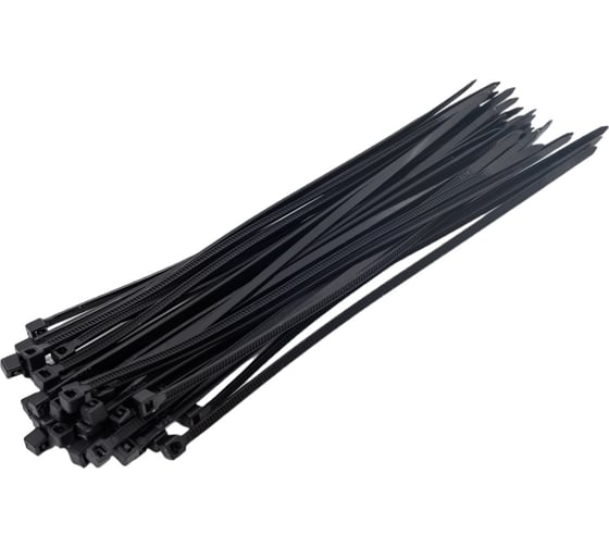 Нейлоновые стяжки HEADROCK черные, 3x150, 100 шт. 278-100-3150