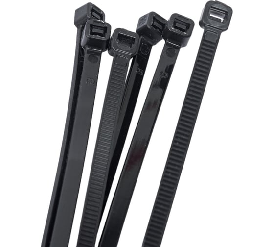 Кабельные стяжки КВТ КСС Grizzly 5х450 ч 100 шт. 79420 1