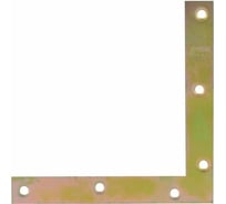 Плоский уголок НОРА-М цинк №1 120x120 прям. упак. 90 шт 1725