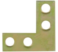 Плоский уголок НОРА-М цинк №1 30x30 прям. 14547