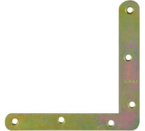 Плоский уголок НОРА-М цинк №2 круг. 120х120 9518