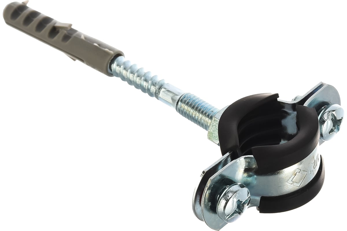 Стальной кронштейн с резиновым уплотнением VALTEC 1/2 (20-24 мм) RUS ...