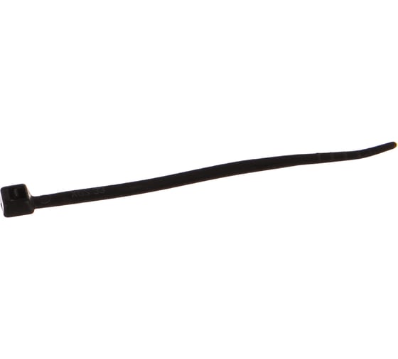 Хомут EKF 2.5х60 черный нейлон 100 шт. plc-cb-2.5x60 1