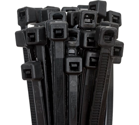 Стандартный хомут EKF P6.6 ч, 3.6x200 50 шт., FlexLock plc-fl-ctsb-3.6x200-r
