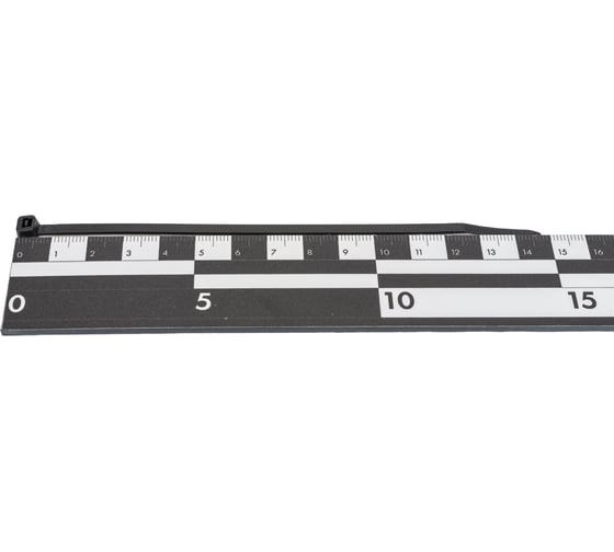 Нейлоновый хомут EKF черный 3,6х150 100 шт. Basic plc-cb-3.6x150