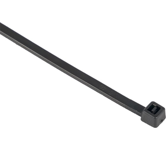 Нейлоновый хомут EKF черный 2,5х100 100 шт. Basic plc-cb-2.5x100