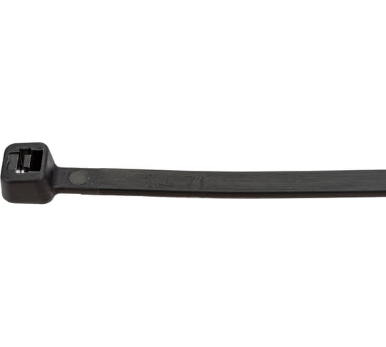 Хомут EKF 3.6х200 черный нейлон 100 шт. plc-cb-3.6x200