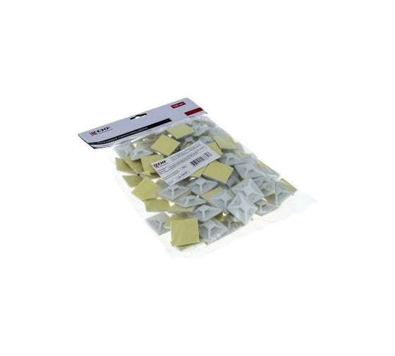 Самоклеящаяся площадка EKF 40х40 мм 100 шт plc-40x40