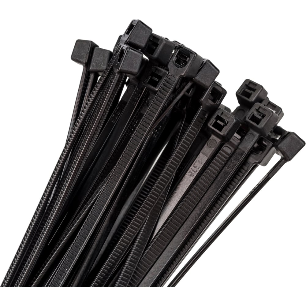 Стандартный хомут EKF P6.6 ч, 3.6x250 50 шт. FlexLock PROxima plc-fl ...