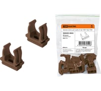 Крепеж-клипса для трубы 25 мм TDM ELECTRIC 10 шт ЭКО бук SQ0405-0043