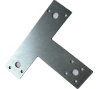 Т-образная пластина BILTI 38x125x150 мм, 100 шт. Б-ТОП-38*125*150-Х296