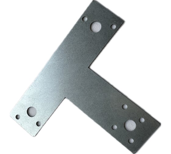 Т-образная пластина BILTI 38x125x150 мм, 100 шт. Б-ТОП-38*125*150-Х296