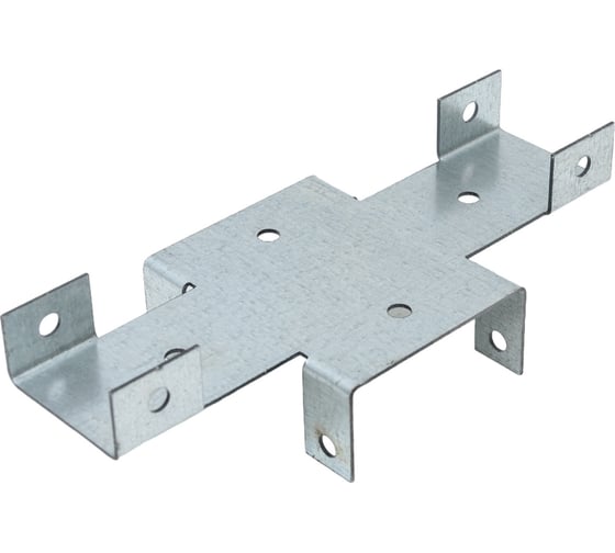 Х-кронштейн для забора BILTI 60x60/40x20 мм, 1 упаковка 8 шт. Б-ХК-60*60/40*20-Х341