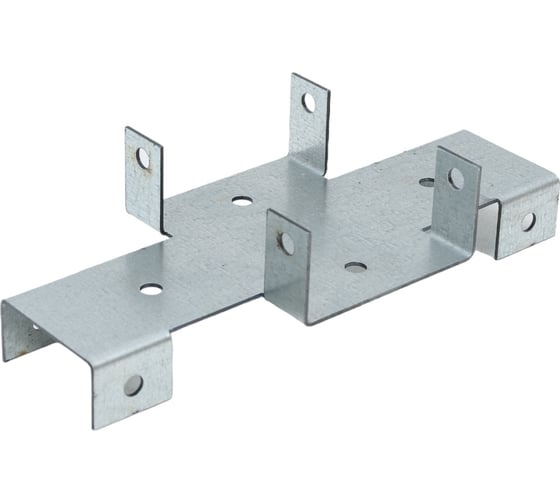 Х-кронштейн для забора BILTI 60x60/40x20 мм, 1 упаковка 8 шт. Б-ХК-60*60/40*20-Х341